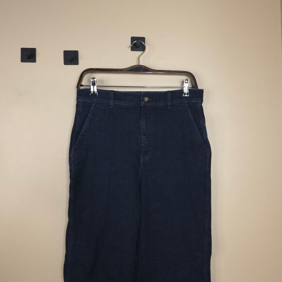 J. Crew Denim trouser pant in signature stretch in dark wash Size 28 - Picture 3 of 11